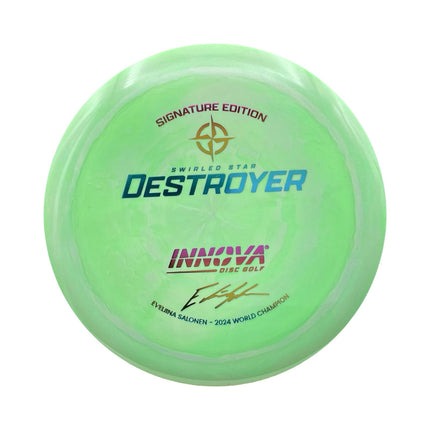 Destroyer Eveliina Salonen FPO World Champion 2024 Signature Swirly Star - Ace Disc Golf