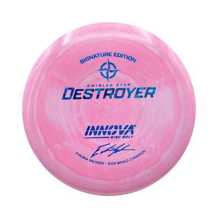 Destroyer Eveliina Salonen FPO World Champion 2024 Signature Swirly Star - Ace Disc Golf