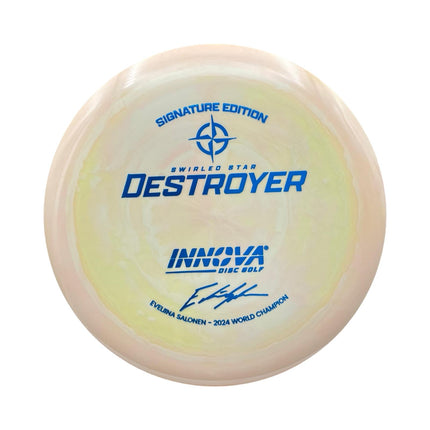 Destroyer Eveliina Salonen FPO World Champion 2024 Signature Swirly Star - Ace Disc Golf