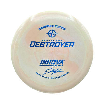 Destroyer Eveliina Salonen FPO World Champion 2024 Signature Swirly Star - Ace Disc Golf