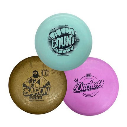 DGUK 3 Disc Starter Set - Ace Disc Golf