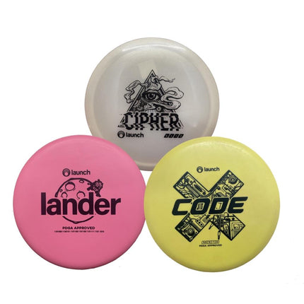 Launch 3 Disc Taster Box - Ace Disc Golf